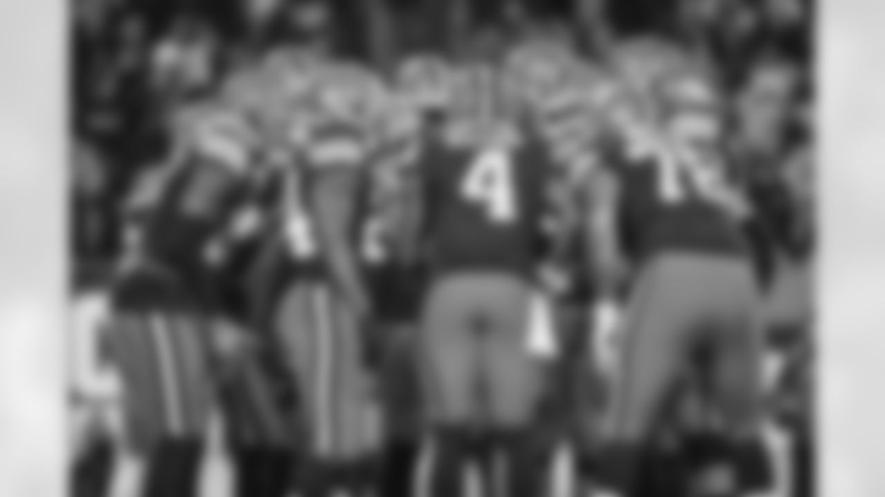 The offense during a NFL football game between the Baltimore Ravens and Cleveland Browns on December 17, 2022 at FirstEnergy Stadium.