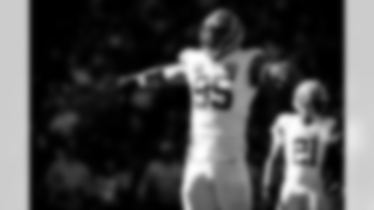 Defensive end Myles Garrett (95) during a NFL football game between the Cleveland Browns and Indianapolis Colts on October 22, 2023 at Lucas Oil Stadium. The Browns won 39-38.