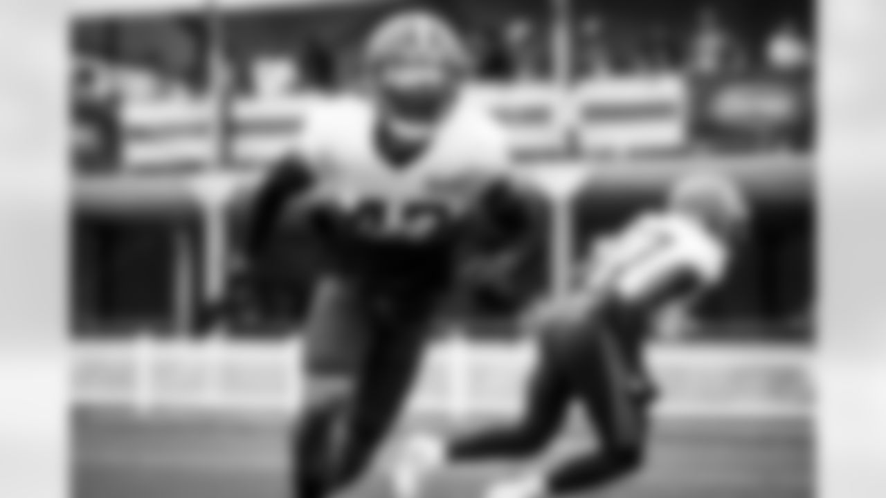 Safety John Johnson III (43) during the eleventh day of training camp at CrossCountry Mortgage Campus on August 9, 2022.
