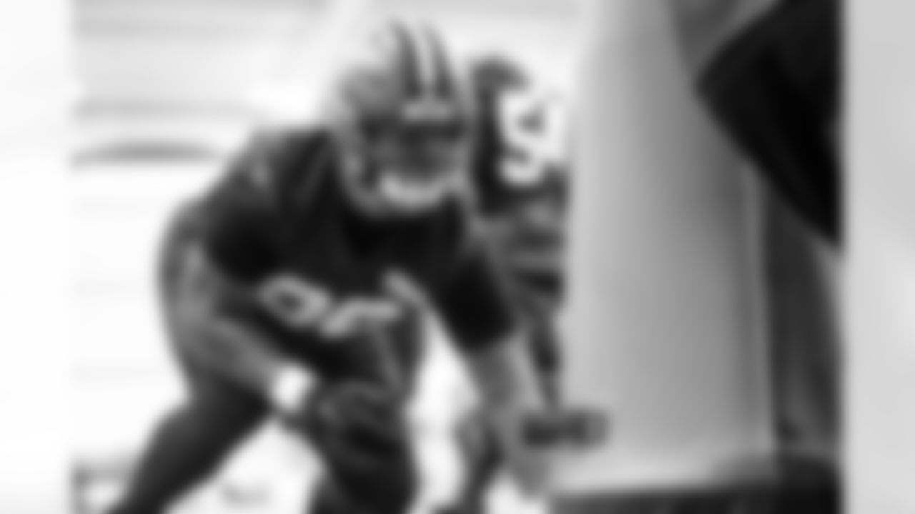 Defensive tackle Jordan Elliott (90) during practice on November 25, 2020