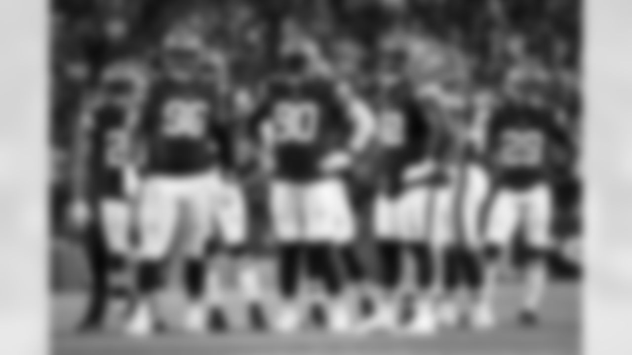 The defense during a preseason NFL football game between the Cleveland Browns and Philadelphia Eagles on August 17, 2023 at Lincoln Financial Field.