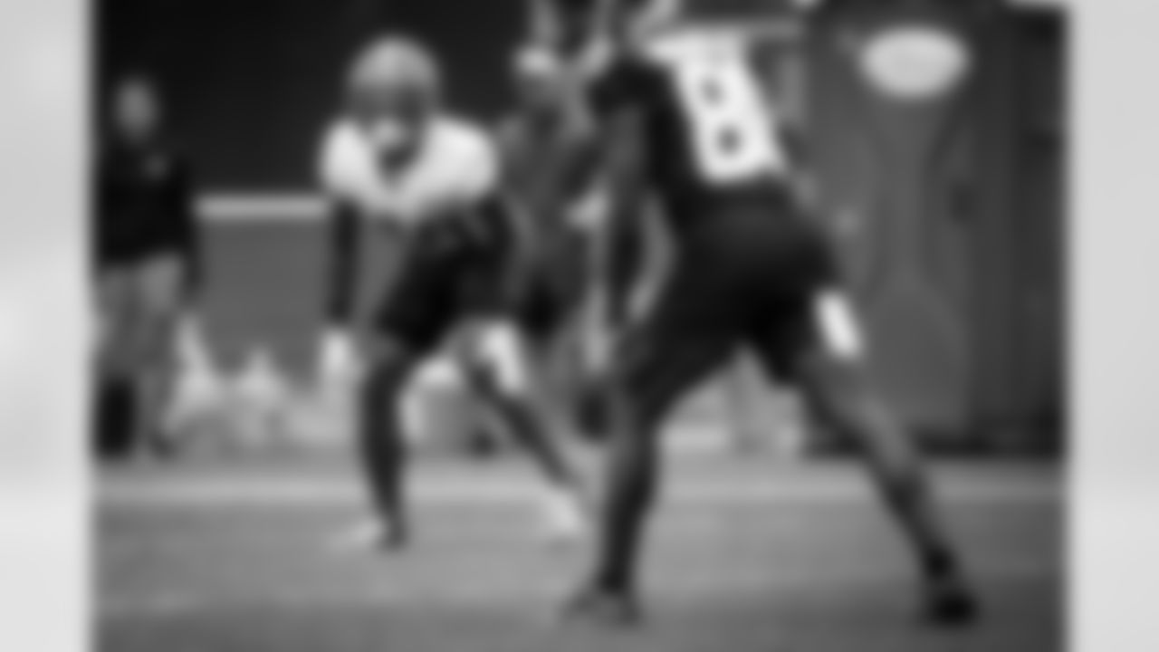 Cornerback Shaun Jolly (49) during practice at CrossCountry Mortgage Campus on August 23, 2022.
