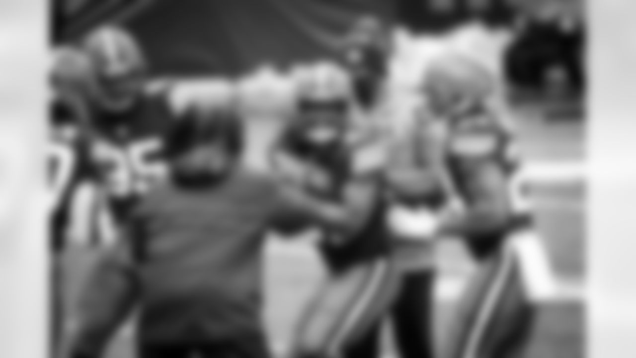 before a NFL football game between the Pittsburgh Steelers and Cleveland Browns on January 3, 2021 at FirstEnergy Stadium. The Browns won 24 -22.