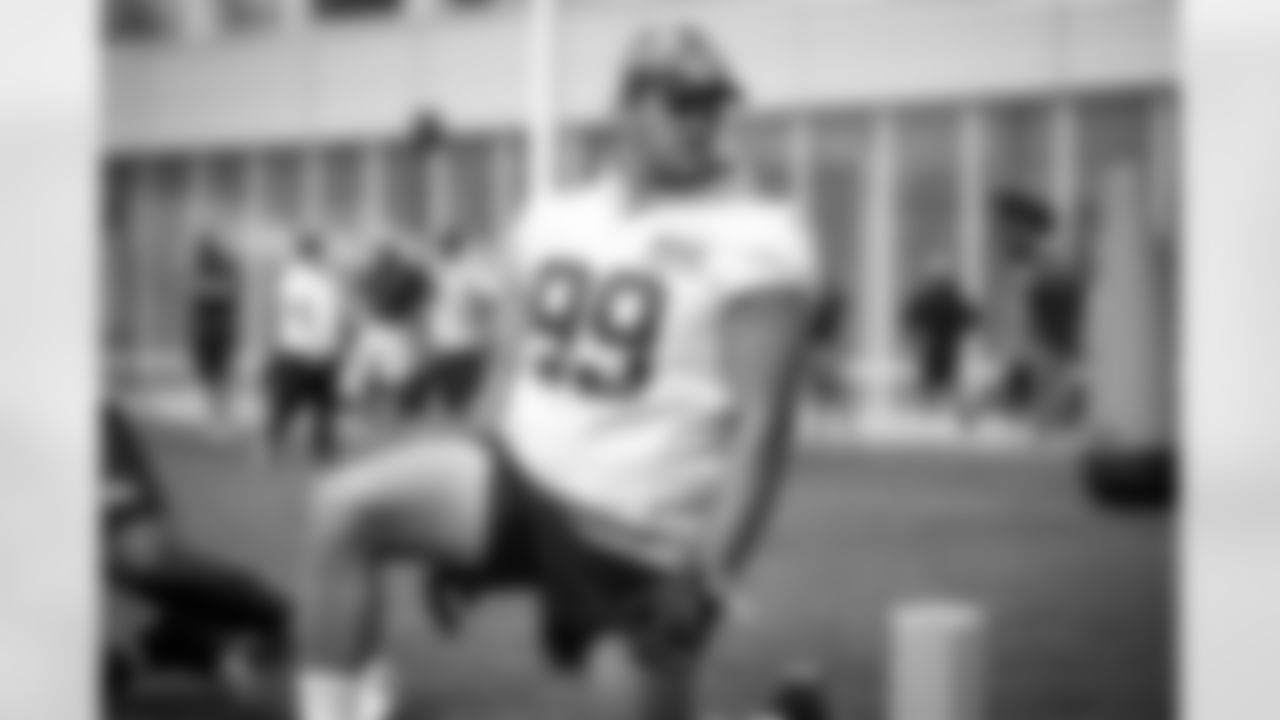 Defensive tackle Taven Bryan (99) during practice at CrossCountry Mortgage Campus on August 23, 2022.