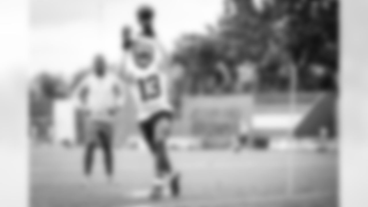 Wide receiver Odell Beckham Jr. (13) during the fifteenth day of training camp on August 18, 2021.