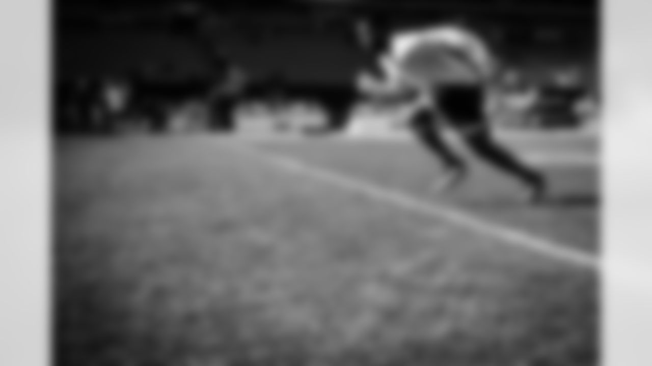 Running back John Kelly (41) before a preseason NFL football game between the Chicago Bears and Cleveland Browns on August 27, 2022 at FirstEnergy Stadium. The Browns lost 21-20.
