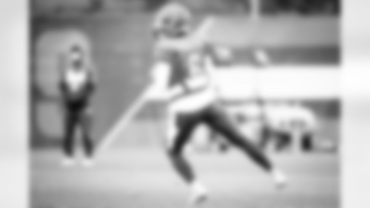Quarterback Baker Mayfield (6) during practice on October 28, 2020