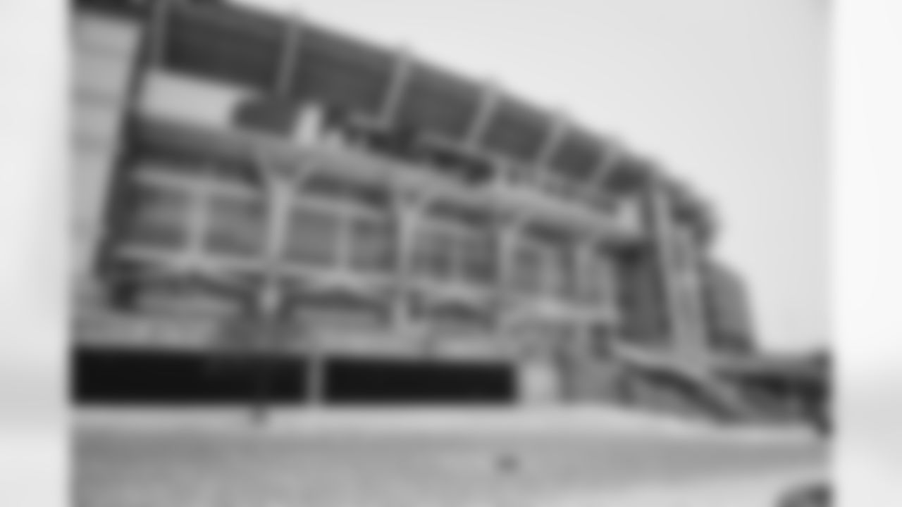 The stadium before a NFL football game between the New Orleans Saints and Cleveland Browns on December 24, 2022 at FirstEnergy Stadium.