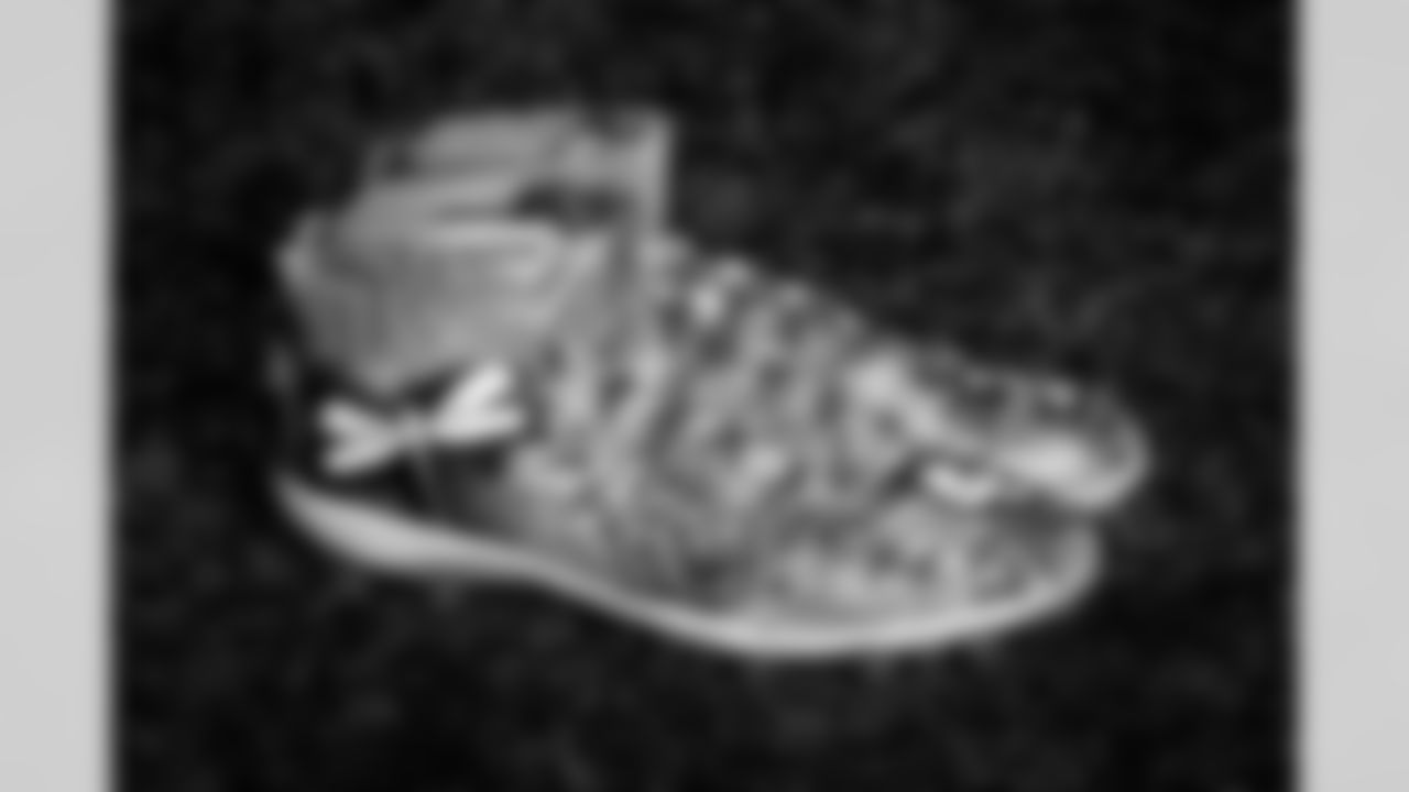 2022 My Cause My Cleats Photoshoot - Long snapper Charley Hughlett (47) - Gunner Martin Foundation