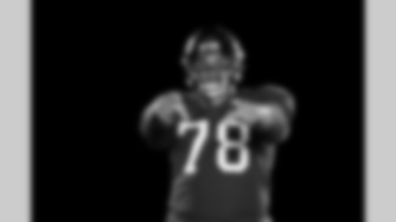 TAMPA, FL - June 07, 2021 - Tackle Tristan Wirfs #78 of the Tampa Bay Buccaneers during 2021 Asset Shoot. Photo By Kyle Zedaker/Tampa Bay Buccaneers