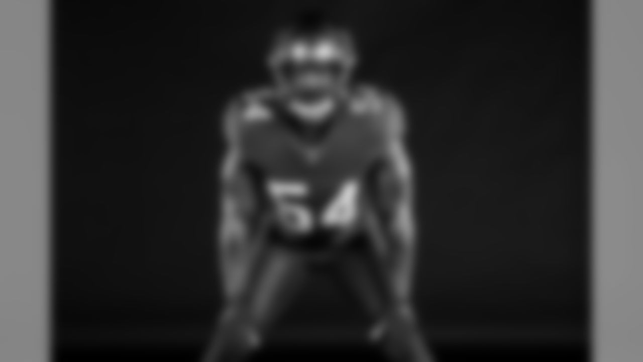 TAMPA, FL - Inside Linebacker Lavonte David #54 in the Buccaneers' new alternate uniform. Photo by Tampa Bay Buccaneers