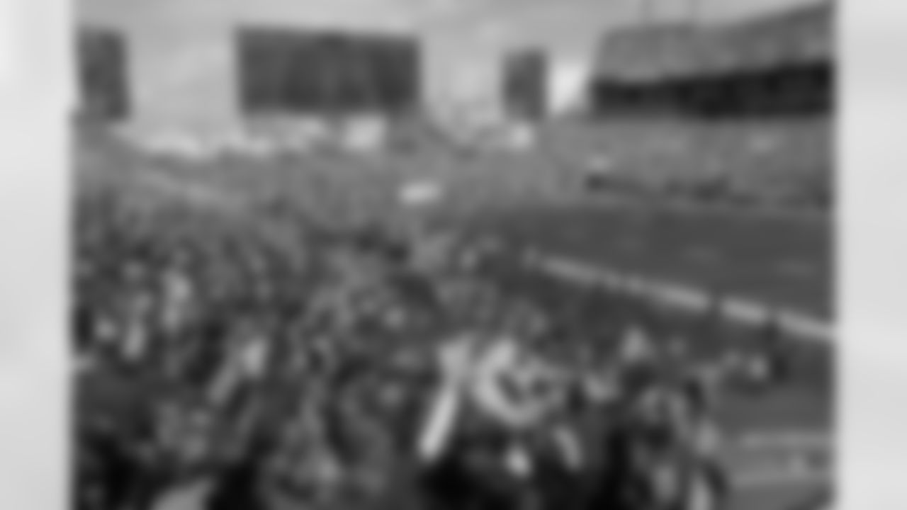 TAMPA, FL - January 16, 2022 - A general view during the NFC Wild Card game between the Philadelphia Eagles and Tampa Bay Buccaneers at Raymond James Stadium. The Buccaneers won the game, 31-15. Photo By Casey Brooke Lawson/Tampa Bay Buccaneers