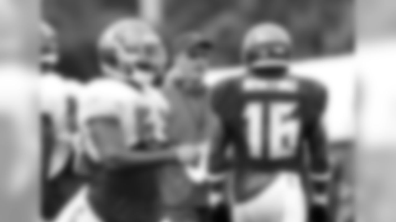 HC Dirk Koetter and #16 WR Freddie Martino