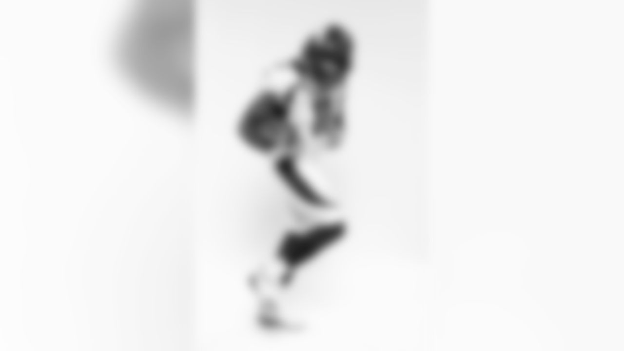 Denver Broncos wide receiver Carlos Henderson (11) poses for a portrait during the NFLPA Rookie Premiere on Saturday, May 20, 2017 in Los Angeles. (Ben Liebenberg/NFL)