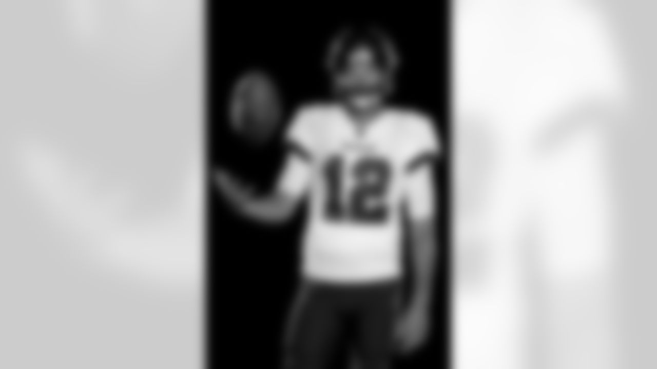 TAMPA, FL - June 07, 2021 - Quarterback Tom Brady #12 of the Tampa Bay Buccaneers during 2021 Asset Shoot. Photo By Kyle Zedaker/Tampa Bay Buccaneers