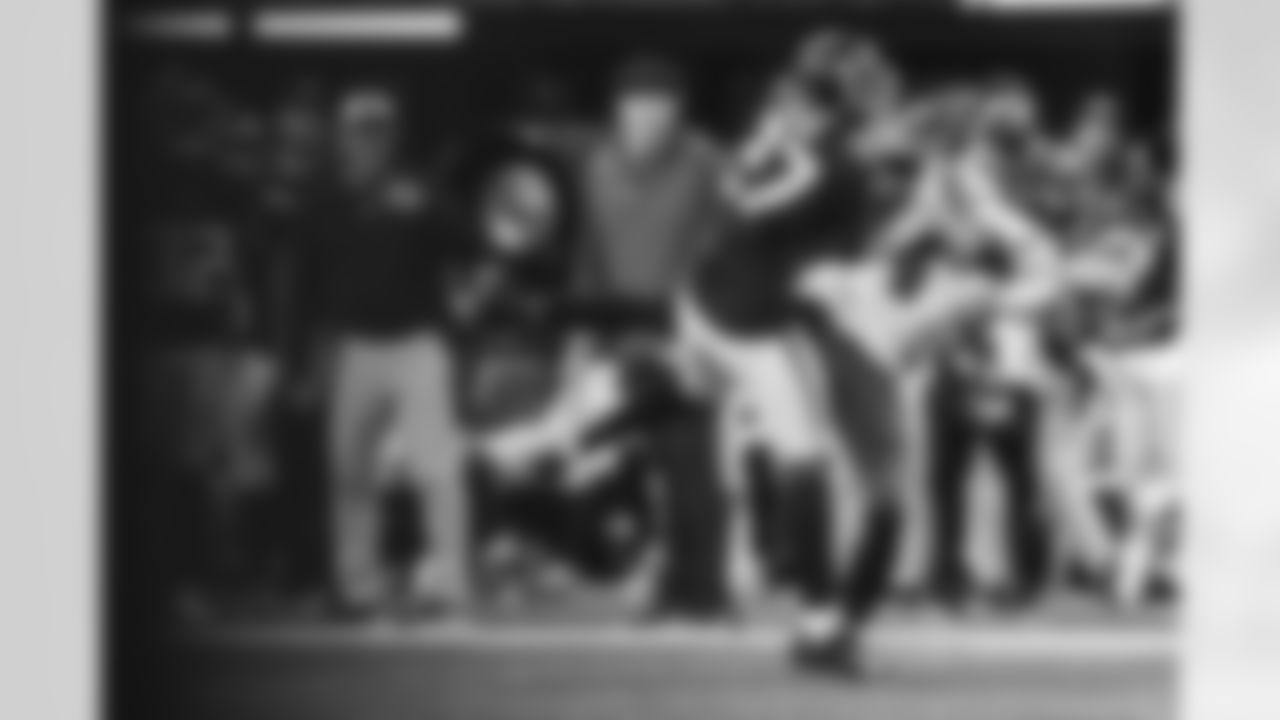 ATLANTA, GA - December 05, 2021 - \14]\ during the game between the Tampa Bay Buccaneers and Atlanta Falcons at Mercedes-Benz Stadium The Buccaneers won the game, 30-17. Photo By Kyle Zedaker/Tampa Bay Buccaneers