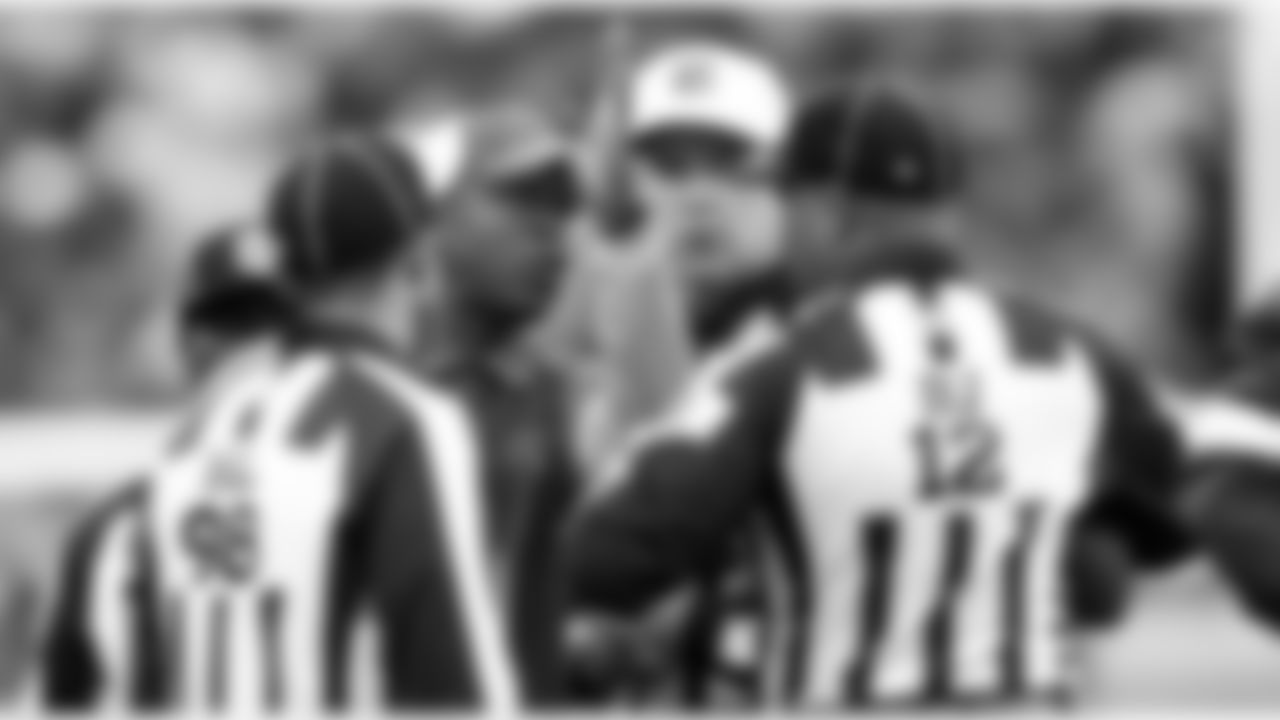 Head Coach Raheem Morris states his case
