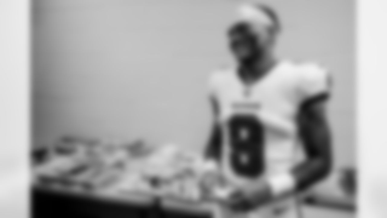 NASHVILLE, TN - August 20, 2022 - Wide Receiver Jerreth Sterns #9 of the Tampa Bay Buccaneers before the preseason game between the Tampa Bay Buccaneers and Tennessee Titans at Nissan Stadium. The Buccaneers lost the game, 13-3. Photo By Kyle Zedaker/Tampa Bay Buccaneers