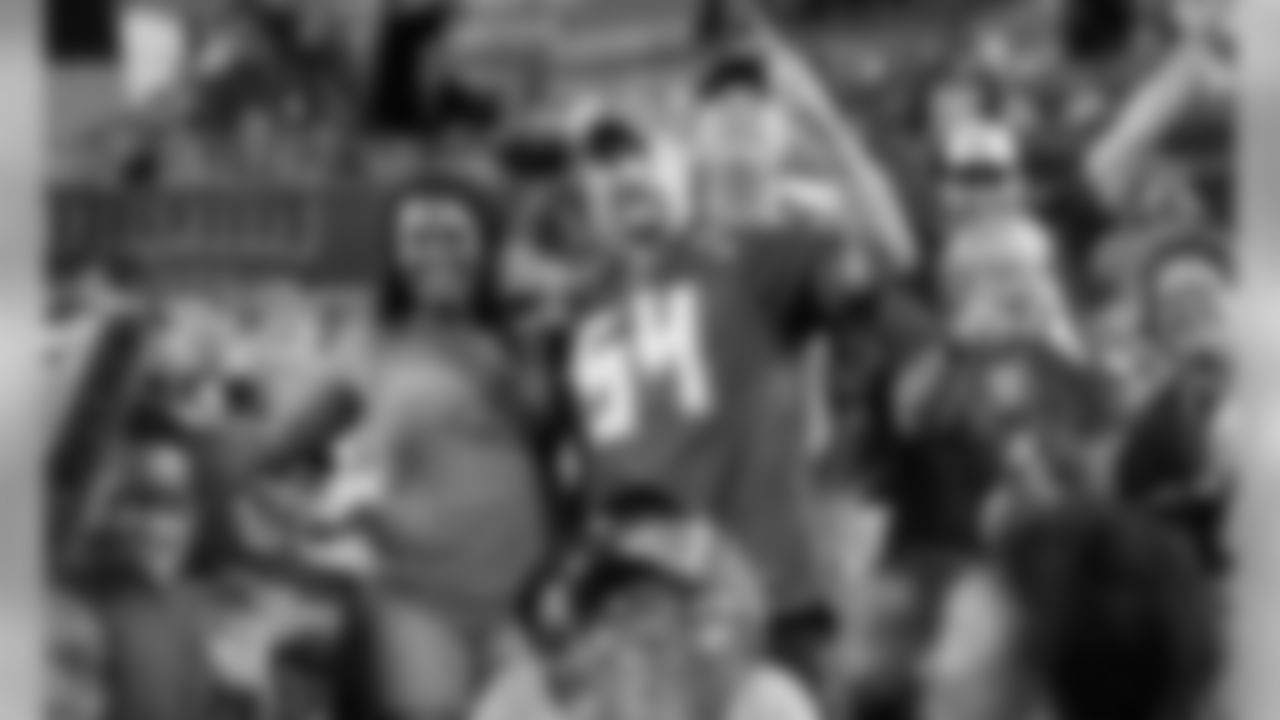 Bucs Fans at Raymond James Stadium