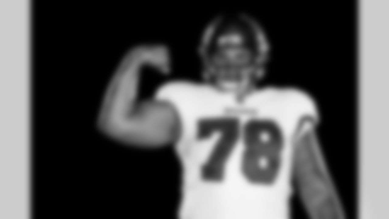 TAMPA, FL - June 07, 2021 - Tackle Tristan Wirfs #78 of the Tampa Bay Buccaneers during 2021 Asset Shoot. Photo By Kyle Zedaker/Tampa Bay Buccaneers