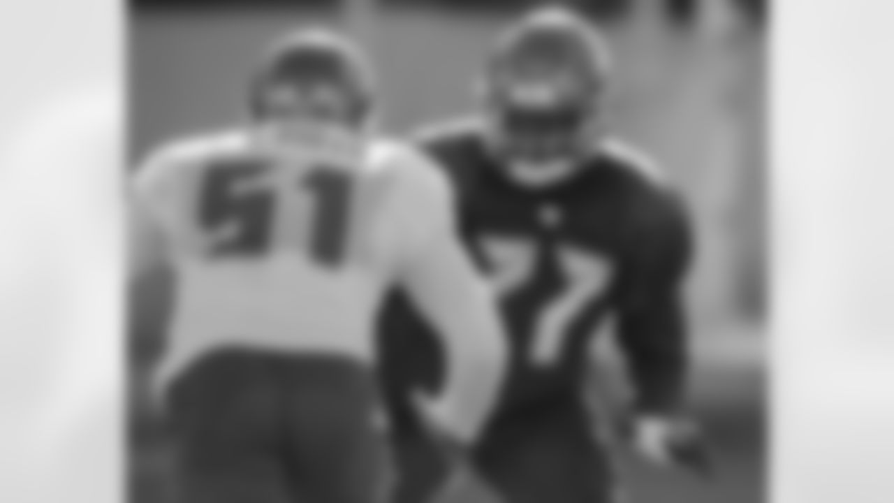 LB Kendell Beckwith and OT Caleb Benenoch