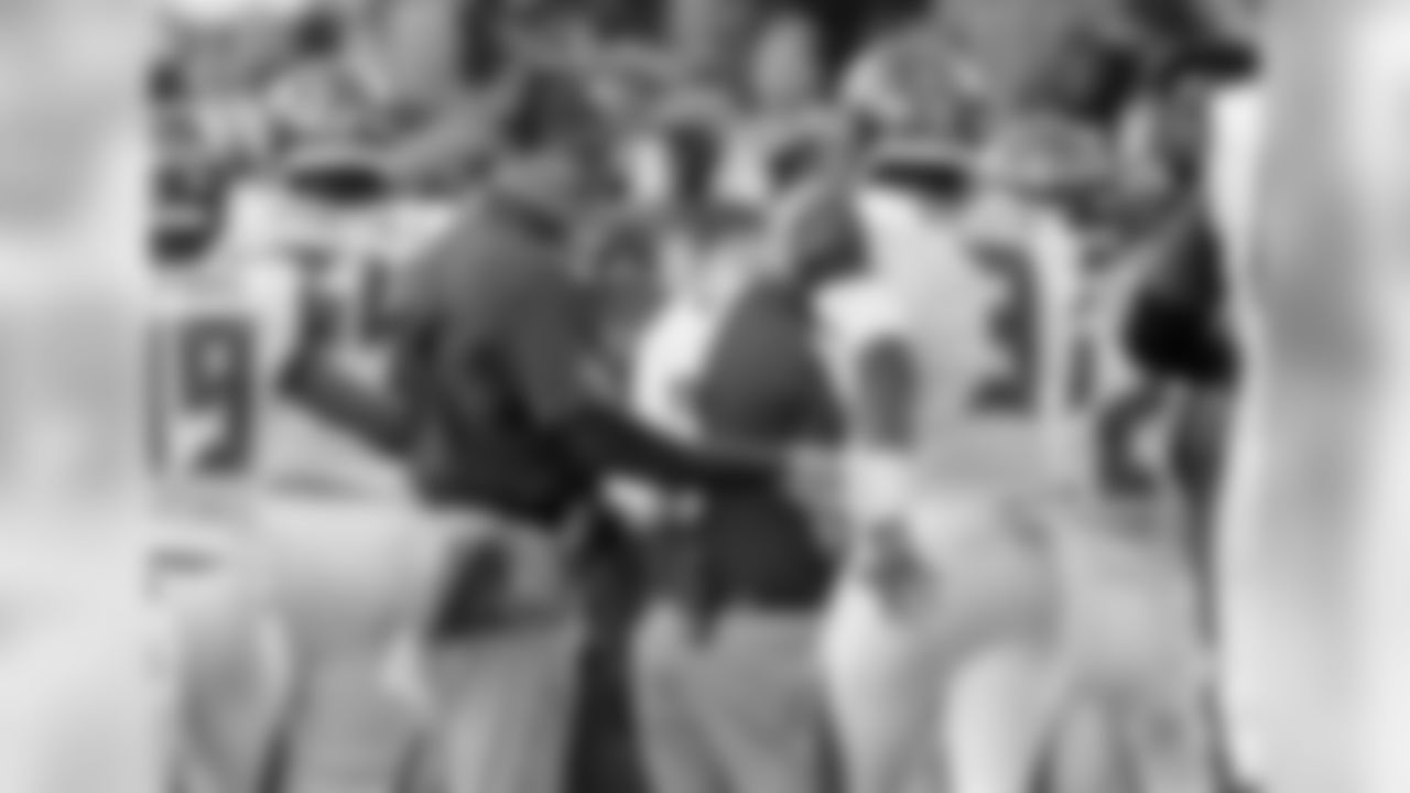 Head Coach Dirk Koetter and #3 QB Jameis Winston