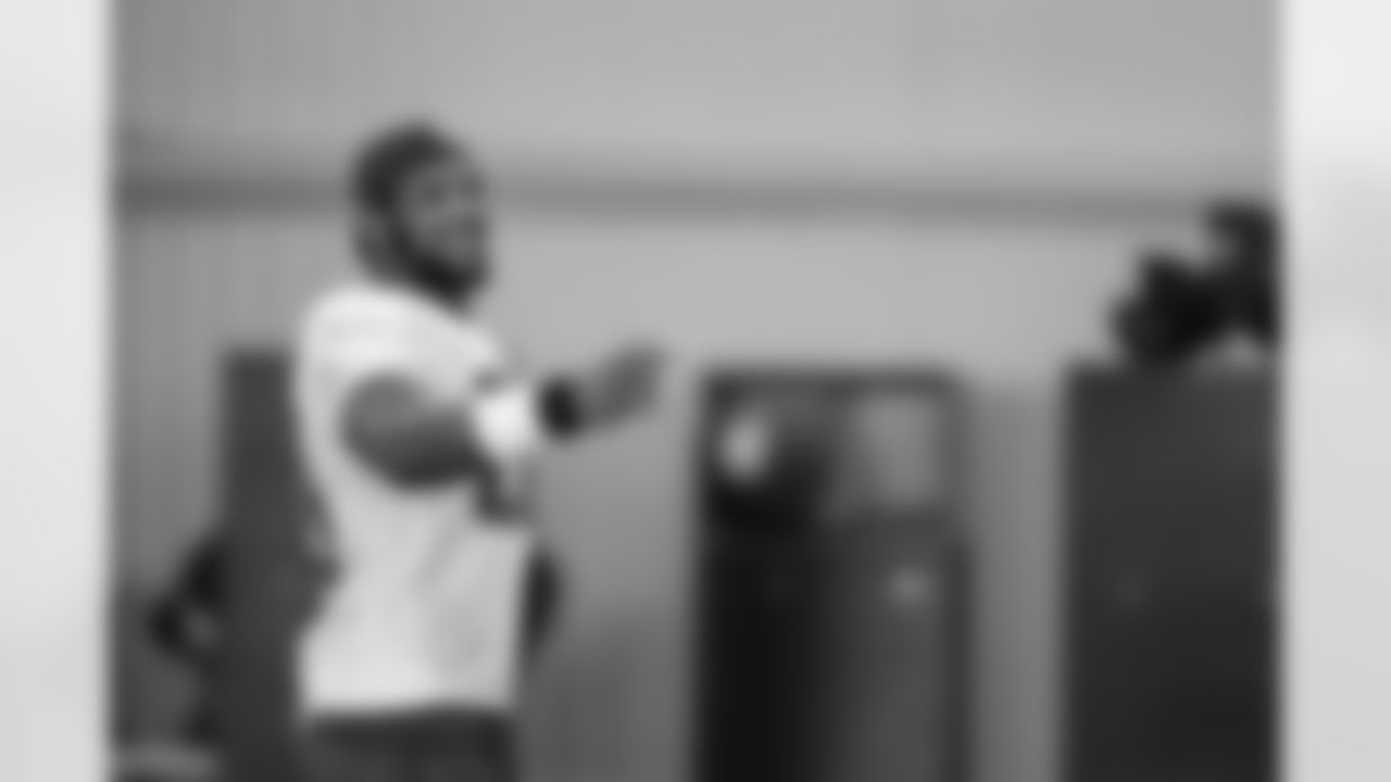 TAMPA, FL- SEPTEMBER 10, 2020 - Tight End O.J. Howard #80 of the Tampa Bay Buccaneers during practice at AdventHealth Training Center. Photo By Kyle Zedaker/Tampa Bay Buccaneers