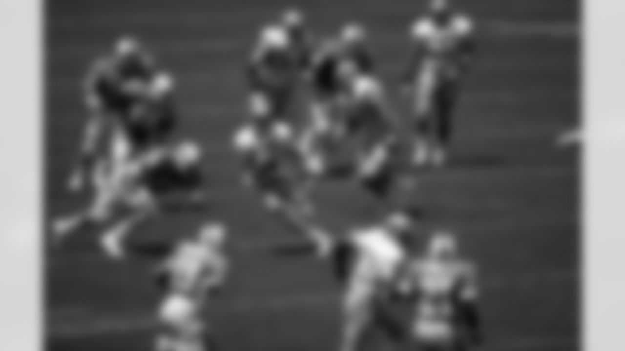 Game 1: Detroit quarterback Eric Hipple (#17) scrambles as the Bucs lose to the Detroit Lions 11-0 at Tampa Stadium. (9/4/1983)...