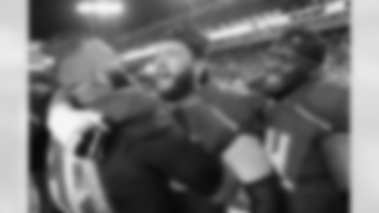 C Joe Hawley, OT Leonard Wester and G/T Kevin Pamphile