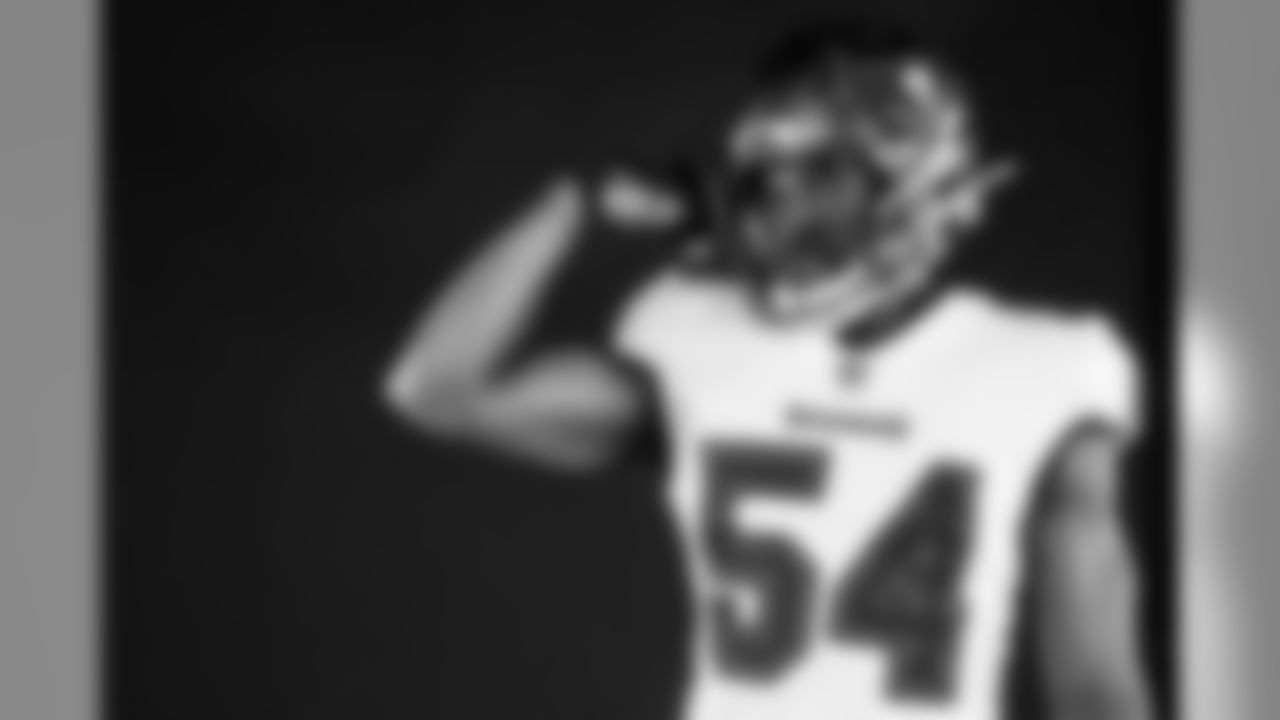 TAMPA, FL - Inside Linebacker Lavonte David #54 in the Buccaneers' new, white uniform. Photo by Tampa Bay Buccaneers