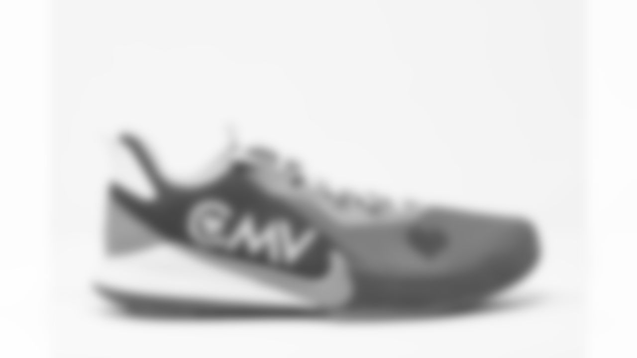 TAMPA, FL - DECEMBER 05, 2020 - Rob McCartney's shoes for My Cause My Cleats. Photo By Kyle Zedaker/Tampa Bay Buccaneers