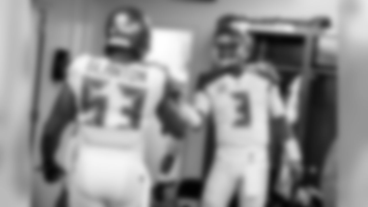 53 LB Adarius Glanton and #3 QB Jameis Winston