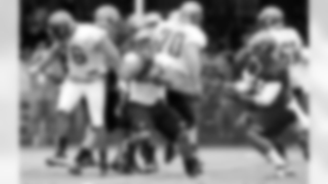 Last summer, then-rookie RB Doug Martin took training camp by storm. Installed as the starter on Day One, he not only held onto the job but made the decision look like a no-brainer. Martin was an obvious standout nearly every day of practice, and he was able to take that dominance onto the stadium grass when the games arrived. On Thursday, Martin looked as if he plans on storming his way through camp again, with sharp cuts and jukes that drew "oohs" and "aahs" from the crowd.