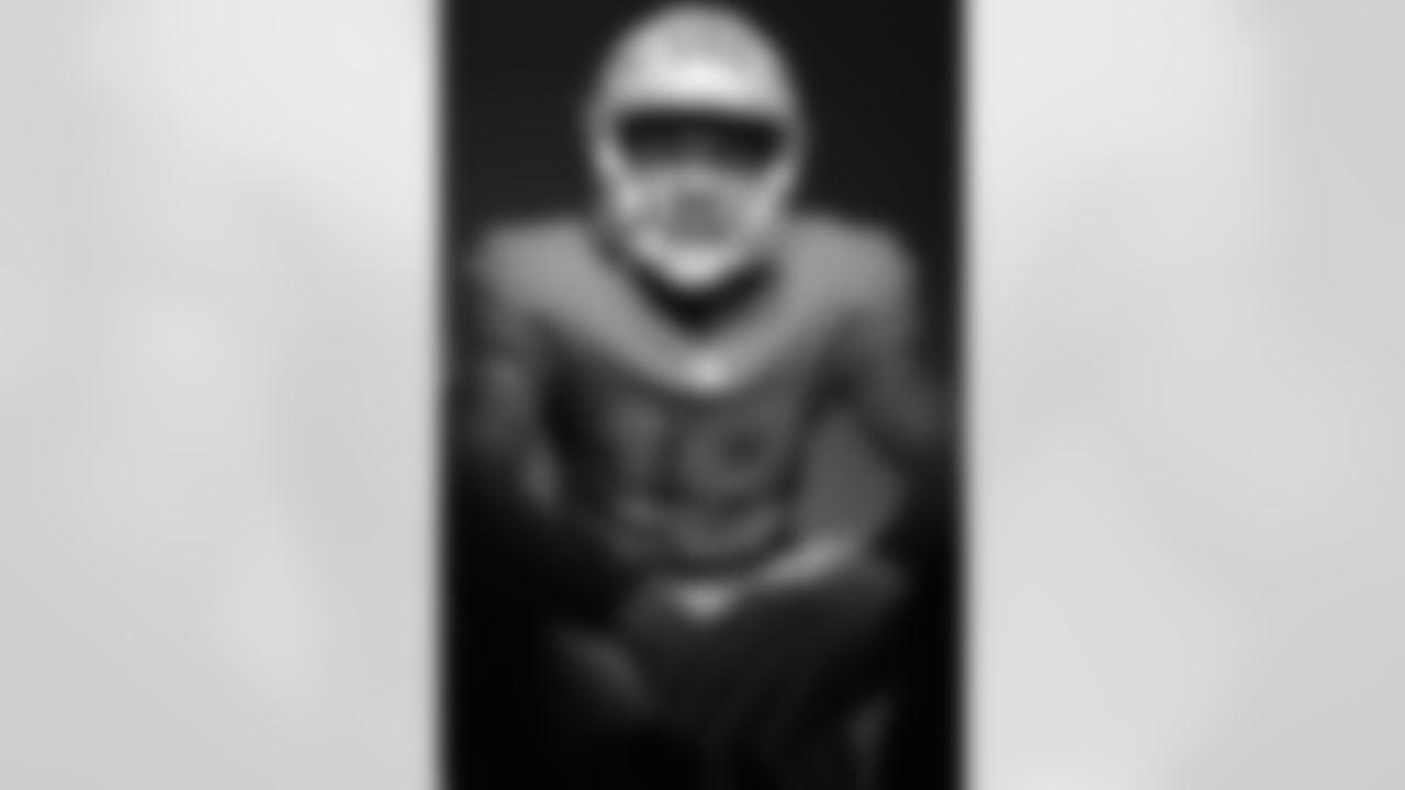 Detroit Lions wide receiver Kenny Golladay (19) poses for a portrait during the NFLPA Rookie Premiere on Saturday, May 20, 2017 in Los Angeles. (Ben Liebenberg/NFL)