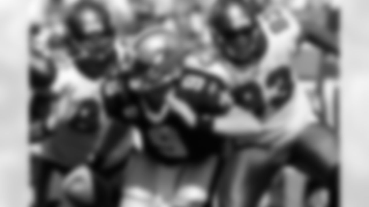 93 DT Gerald McCoy Harasses the quarterback