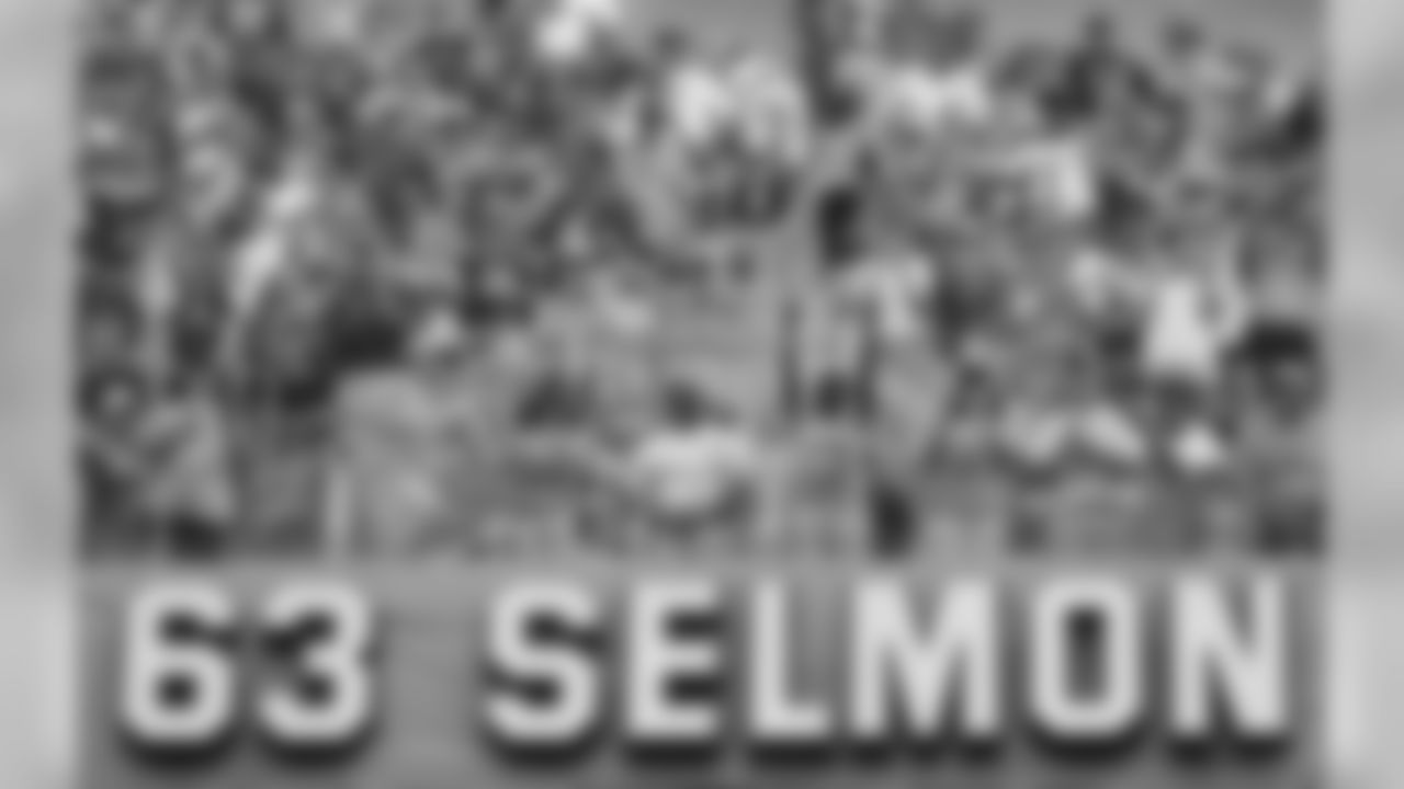 The Ring of Honor sign for Lee Roy Selmon #63 of the Tampa Bay Buccaneers is revealed against the Green Bay Packers at Raymond James Stadium in Tampa, Florida on November 8, 2009.