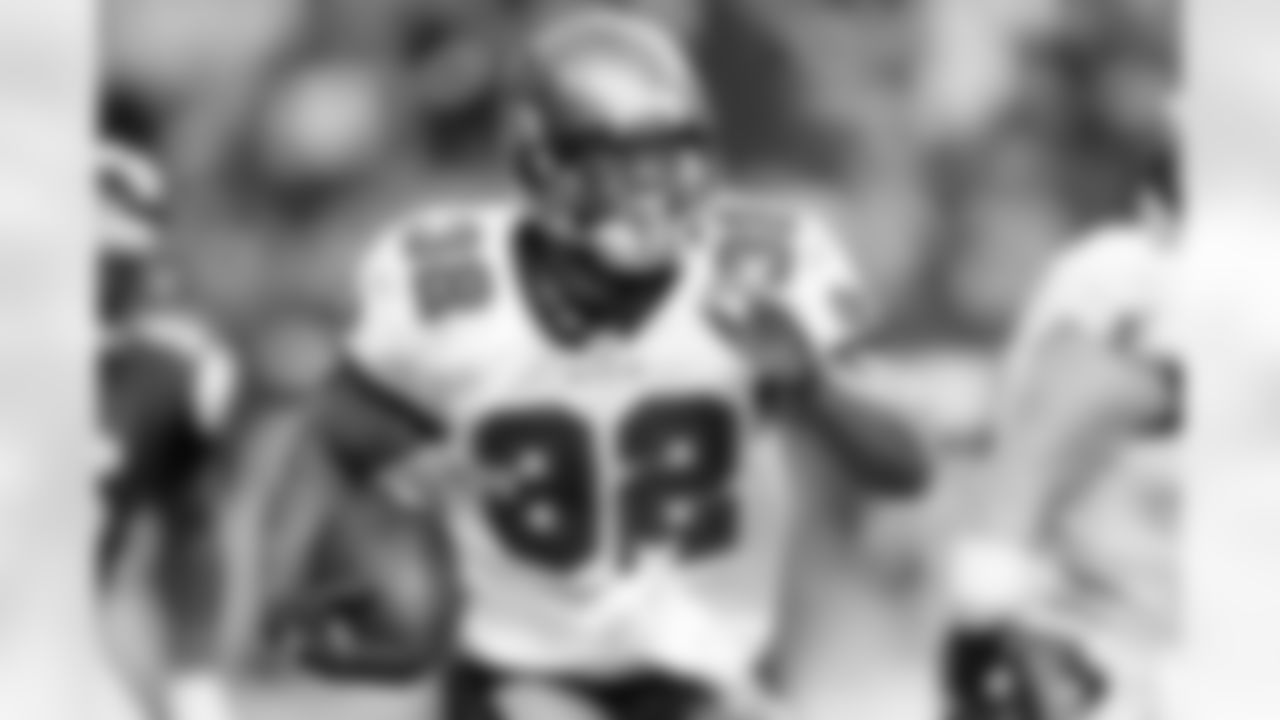RB Michael Pittman catches an 11 yard pass from Jeff Garcia