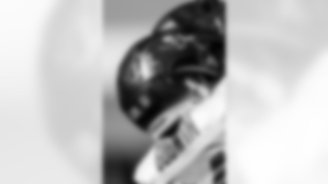 TAMPA, FL - DECEMBER 23, 2020 - 'STOP HATE' decal on Wide Receiver Chris Godwin #14 of the Tampa Bay Buccaneers' helmet during practice at AdventHealth Training Center. Photo By Kyle Zedaker/Tampa Bay Buccaneers
