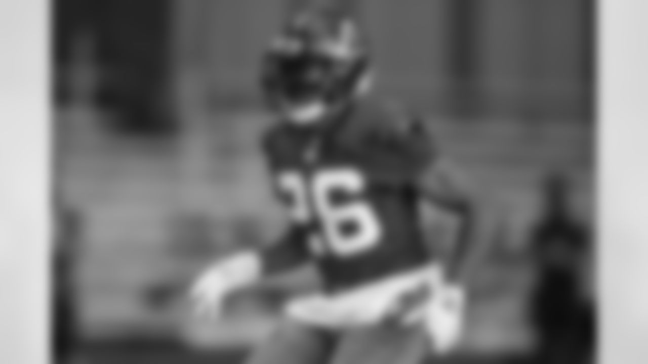 TAMPA, FL- SEPTEMBER 10, 2020 - Safety Andrew Adams #26 of the Tampa Bay Buccaneers during practice at AdventHealth Training Center. Photo By Kyle Zedaker/Tampa Bay Buccaneers