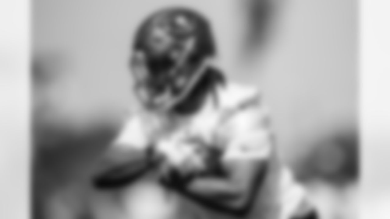 TAMPA, FL - MAY 25, 2021 - Running Back C.J. Prosise #30 of the Tampa Bay Buccaneers during day 1 of OTA's at AdventHealth Training Center. Photo By Tori Richman/Tampa Bay Buccaneers