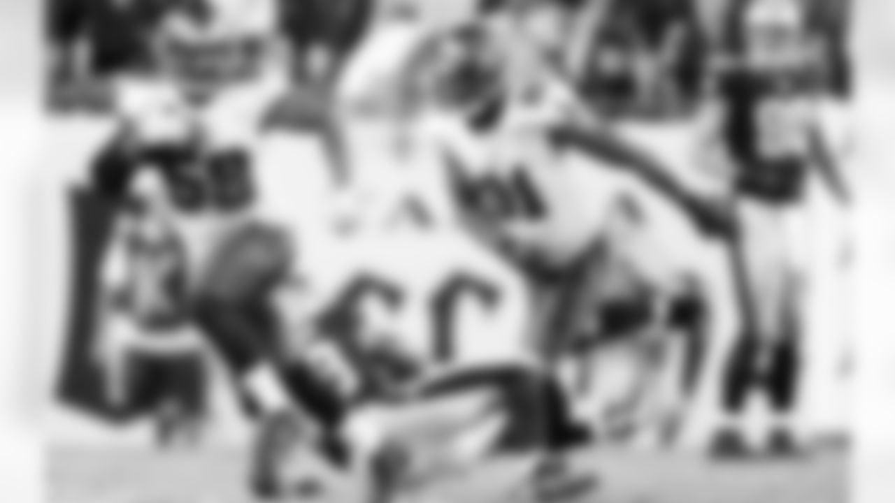 The great Tampa Bay defenses of the mid-'90s to early-'00s always had a group of rangy, athletic, playmaking linebackers, from Hardy Nickerson to Derrick Brooks to Shelton Quarles. The future looks bright at that level of the defense once again, as the current starting trio of Lavonte David, Mason Foster and Dekoda Watson are making big plays all over the field. David, Foster and Watson have combined to become the first-ever trio of NFL teammates to each have an interception and a sack after just two games. David already has 2.5 sacks, in fact, and Foster took his interception against the Saints back 85 yards for a go-ahead score in the fourth quarter on Sunday.