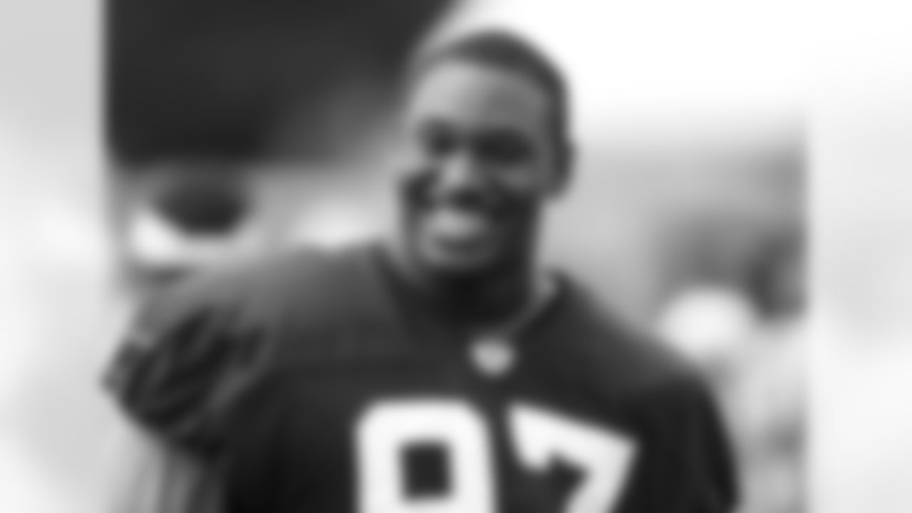 Schiano on Spence, one of the primary candidates to fill the open nose tackle position: "He's a very strong guy physically and he's made some big improvements, even from his college tape, as far as technique and stance and hands. He's got a lot of upside. The problem is, we need that upside to be [realized] soon. We're trying to accelerate it in every way we can, and he knows that."  DT Gerald McCoy, the Pro Bowler Spence hopes to line up next to on the D-Line, has marveled at the strength Spence displays in the weight room.