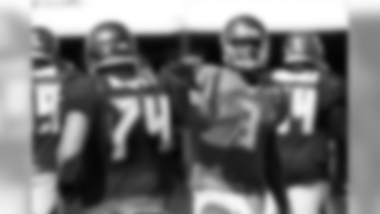 74 G Ali Marpet and #3 QB Jameis Winston