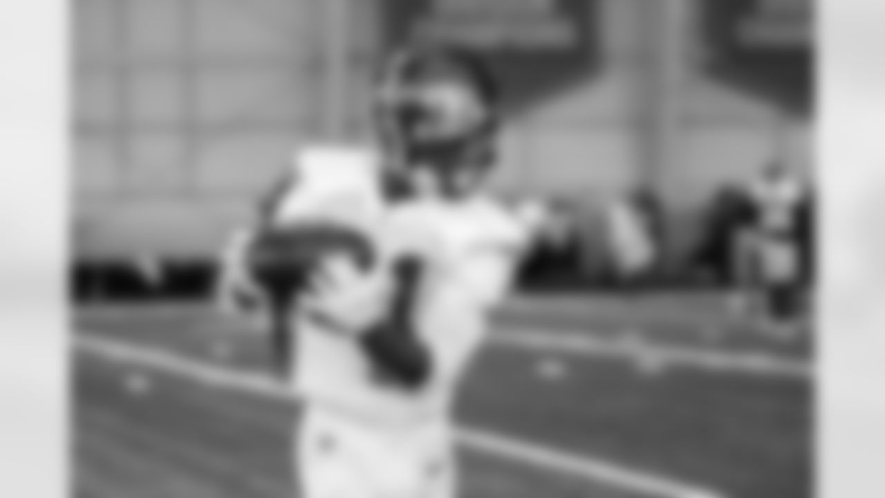 TAMPA, FL- DECEMBER 18, 2020 - Wide Receiver Antonio Brown #81 of the Tampa Bay Buccaneers during practice at AdventHealth Training Center. Photo By Tori Richman/Tampa Bay Buccaneers