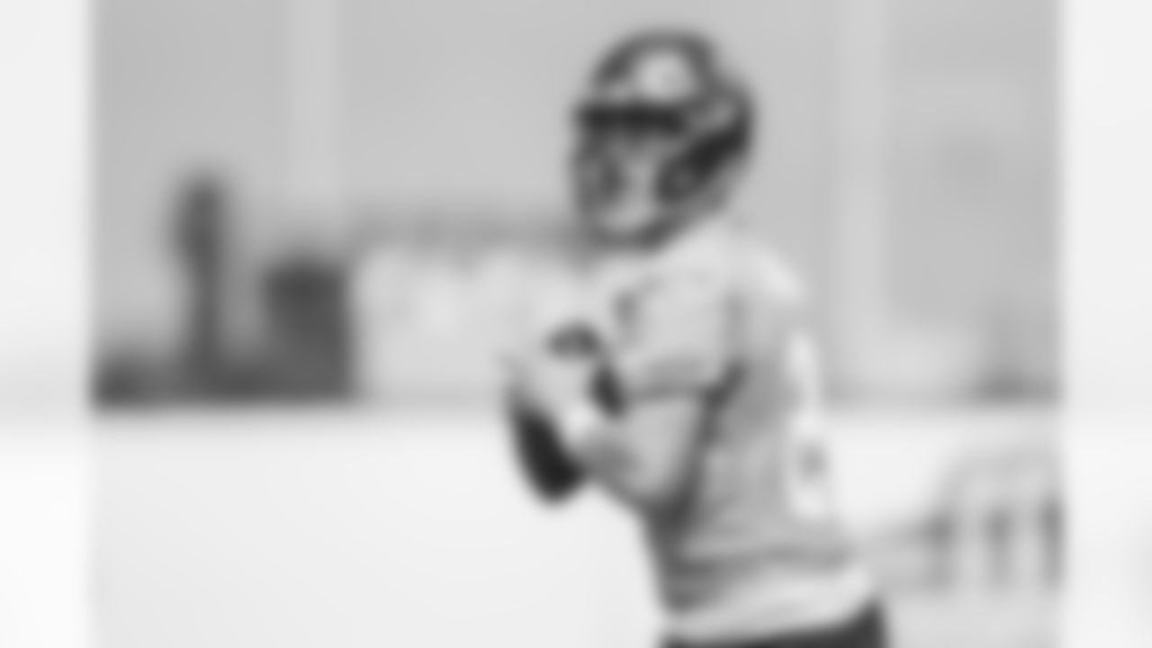TAMPA, FL - May 26, 2022 - Quarterback Kyle Trask #2 of the Tampa Bay Buccaneers during OTA's at AdventHealth Training Center. Photo By Tori Richman/Tampa Bay Buccaneers