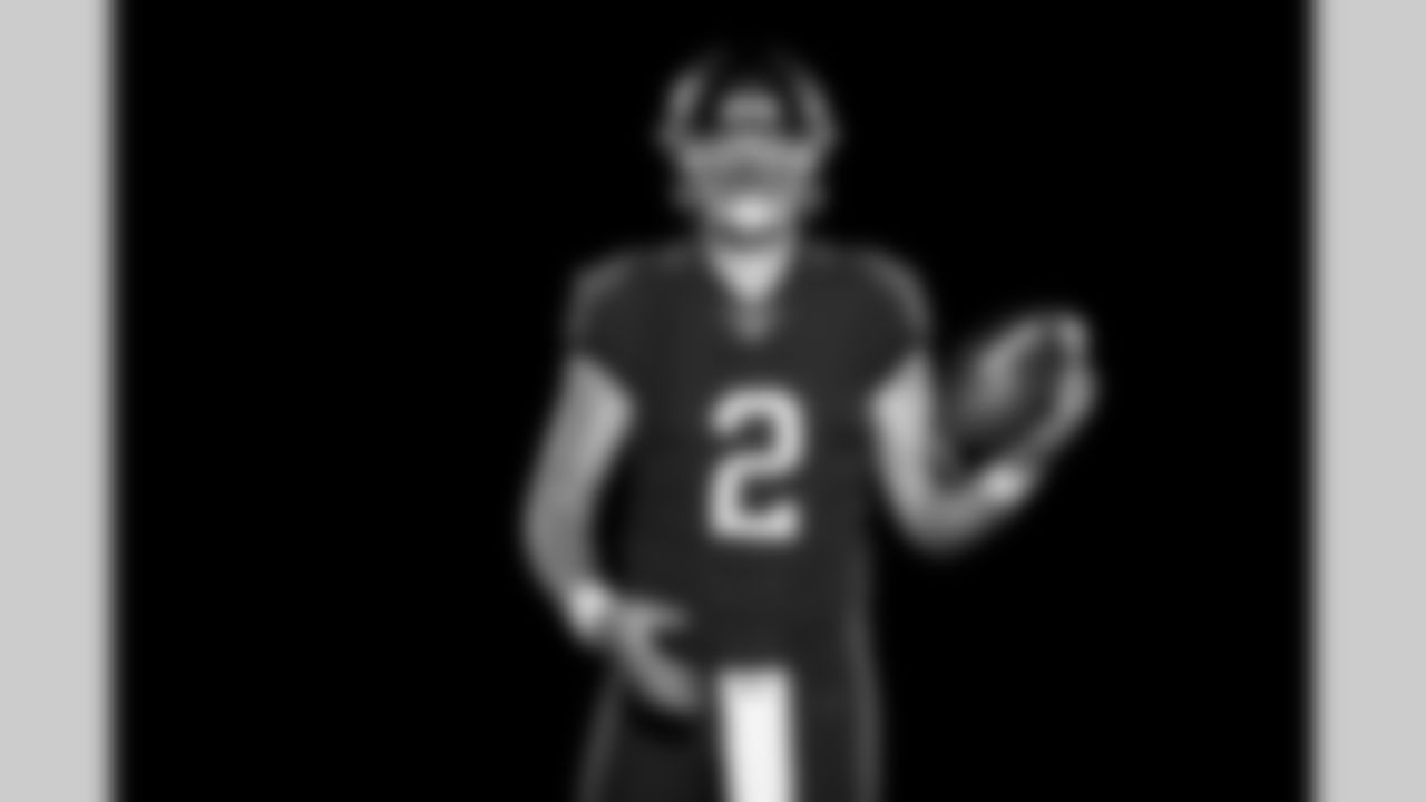 TAMPA, FL - June 07, 2021 - Quarterback Kyle Trask #2 of the Tampa Bay Buccaneers during 2021 Asset Shoot. Photo By Kyle Zedaker/Tampa Bay Buccaneers