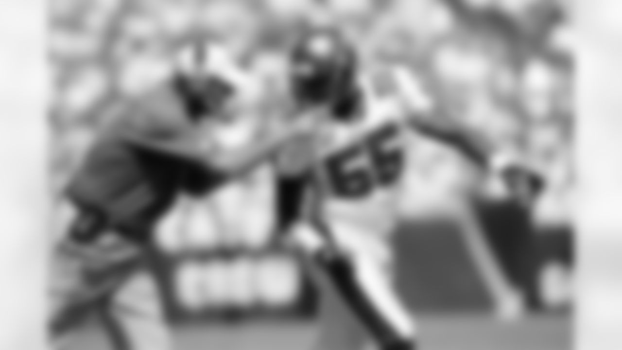 55 Derrick Brooks had seven tackles and a forced fumble on the day