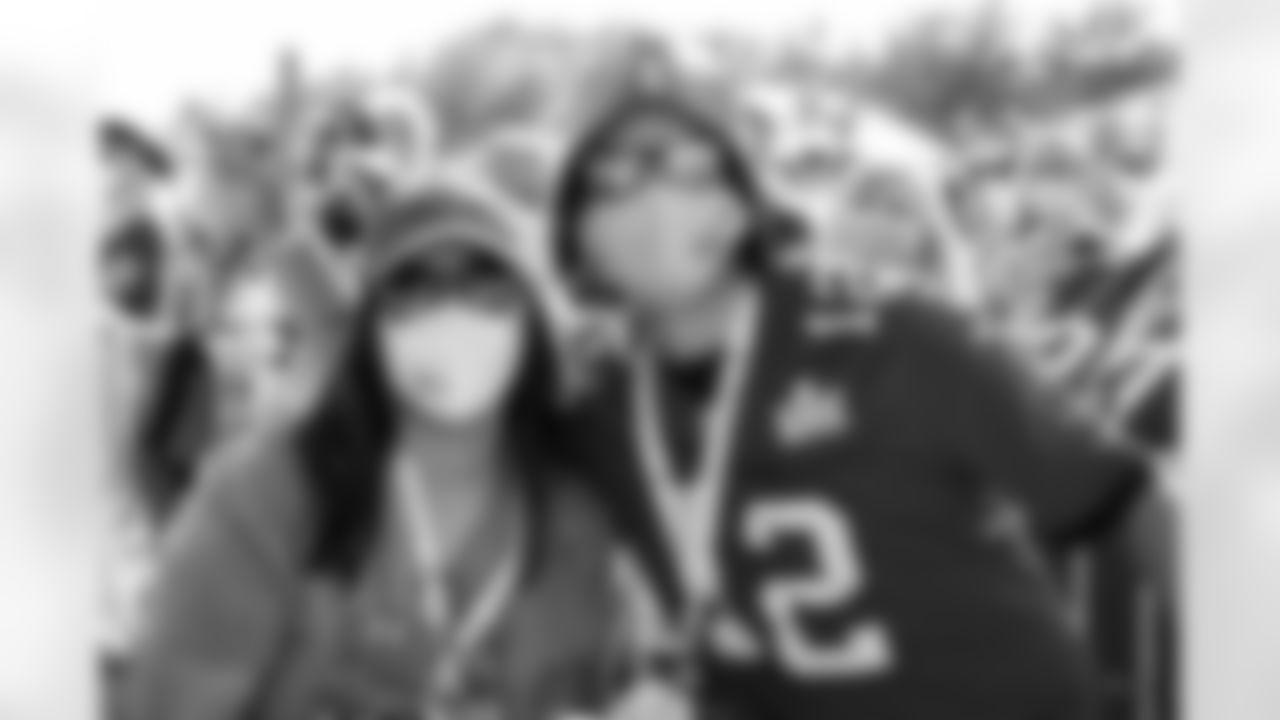 TAMPA, FL - February 07, 2021 - Fans at Super Bowl LV between the Kansas City Chiefs and Tampa Bay Buccaneers at Raymond James Stadium. The Buccaneers won the game, 31-9.
