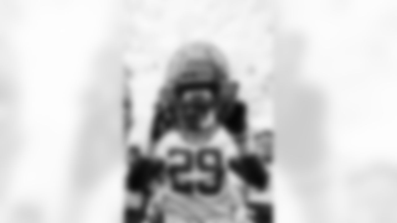 TAMPA, FL - May 13, 2022 - Running Back Rachaad White #29 of the Tampa Bay Buccaneersduring 2022 Rookie Mini Camp at AdventHealth Training Center. Photo By Tori Richman/Tampa Bay Buccaneers