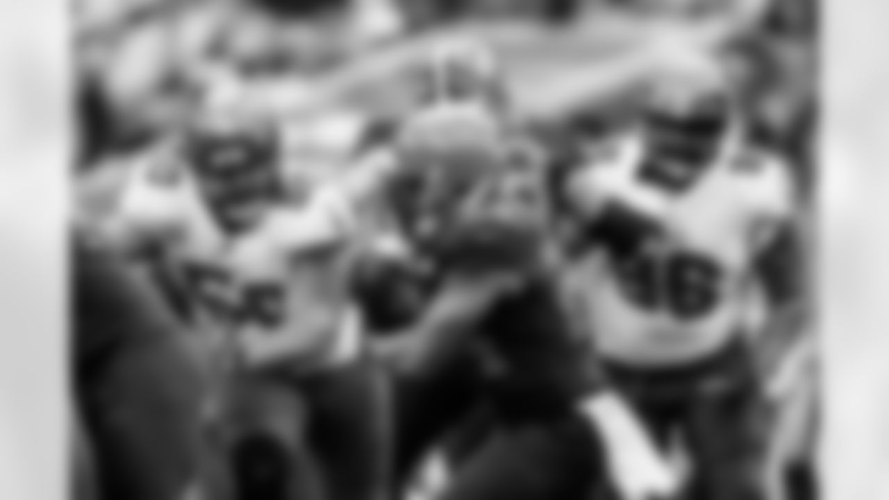 CLEVELAND, OH - November 27, 2022 - Defensive Tackle Vita Vea #50 of the Tampa Bay Buccaneers during the game between the Tampa Bay Buccaneers and Cleveland Browns at FirstEnergy Stadium. The Buccaneers lost the game in overtime, 23-17. Photo By Kyle Zedaker/Tampa Bay Buccaneers